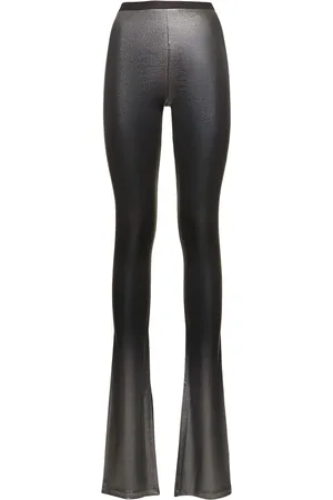 Rick Owens Leggings Acampanados De Jersey