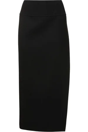 Auralee Falda Midi Lana