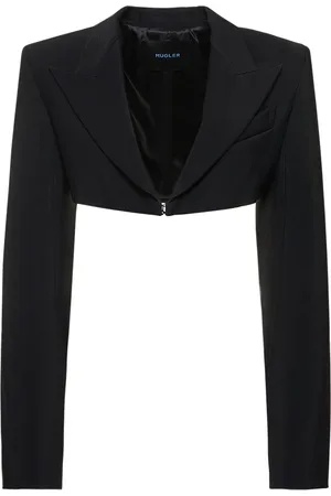 MUGLER Chaqueta Corta De Sarga Viscosa