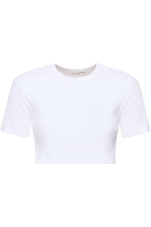 The Frankie Shop Camiseta Corta De Algodón