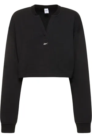 Reebok Sudadera Corta De Algodón