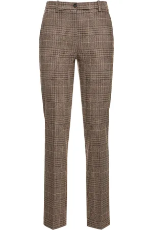Michael Kors Pantalones Rectos De Franela