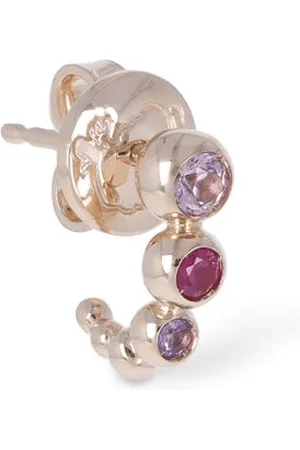 Dodo Pendiente Individual De Oro Rosa 9kt