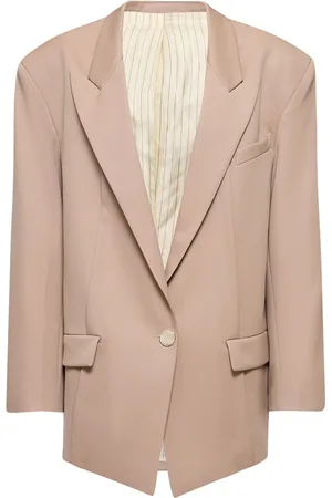 The Attico Blazer De Gabardina