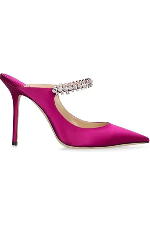 Jimmy Choo Zapatos De Tacón De Satén 100mm