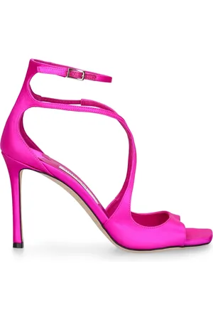 Jimmy Choo Sandalias De Satén 95mm