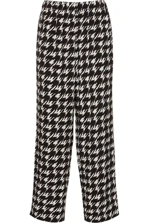 ANINE BING Pantalones Rectos De Viscosa