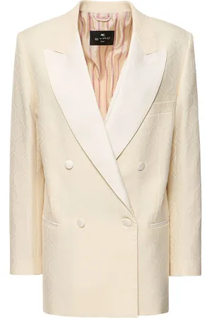 Etro Chaqueta Cruzada De Jacquard