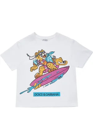 Dolce & Gabbana Camiseta De Jersey De Algodón Estampada
