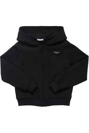 Dolce & Gabbana Sudadera De Algodón Con Capucha Y Logo