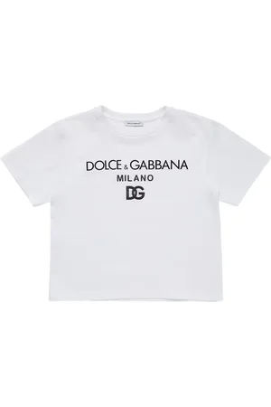 Dolce & Gabbana Camiseta De Jersey De Algodón Con Logo