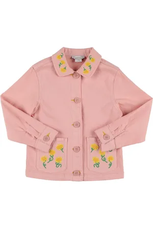 Stella McCartney Chaqueta De Gabardina De Algodón
