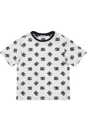 Dolce & Gabbana Camiseta De Jersey De Algodón Con Logo