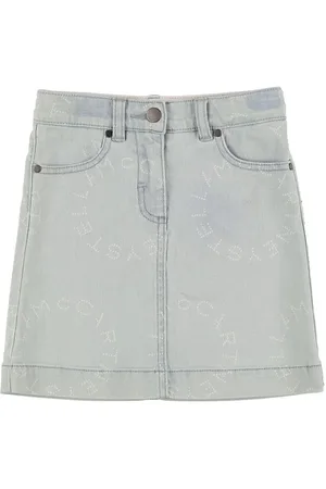 Stella McCartney Falda De Denim De Algodón Orgánico