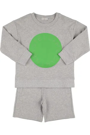 Stella McCartney Sudadera Y Shorts De Algodón Orgánico