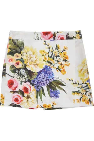 Dolce & Gabbana Shorts De Algodón Con Estampado Floral