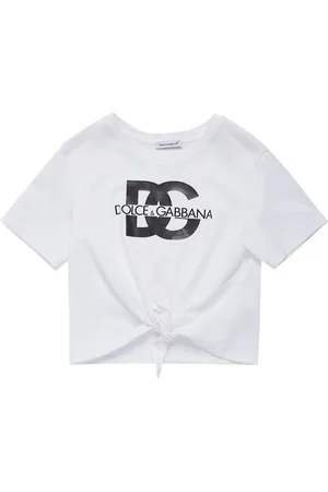 Dolce & Gabbana Camiseta De Algodón Con Lazo