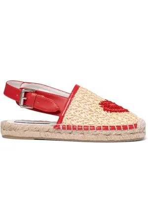 Stella McCartney Espadrillas De Rafia Con Lazo