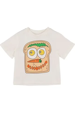 Stella McCartney Camiseta De Jersey De Algodón Estampada