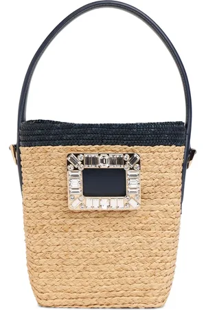 Roger Vivier Bolso Mini Viv Skate De Rafia