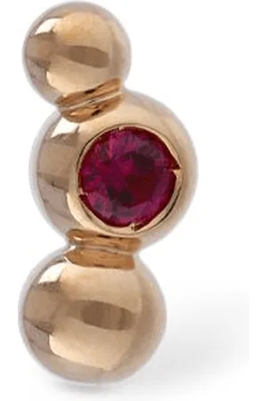 Dodo Pendiente Individual De Oro Rosa 9k