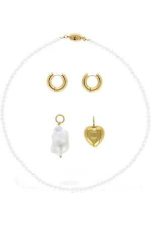 Timeless Pearly Caja Con Collar Y Pendientes
