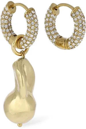 Timeless Pearly Pendientes De Cristales