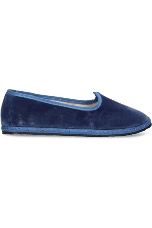 VIBI VENEZIA Mocasines De Terciopelo De Algodón