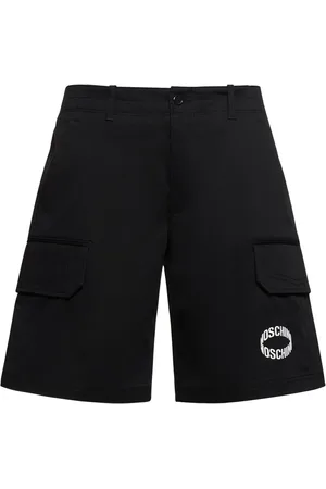Moschino Shorts Cargo De Gabardina De Algodón