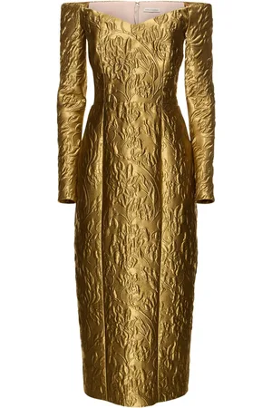 EMILIA WICKSTEAD Vestido De Jacquard Lurex