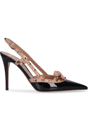 VALENTINO GARAVANI Zapatos De Tacón De Charol 100mm