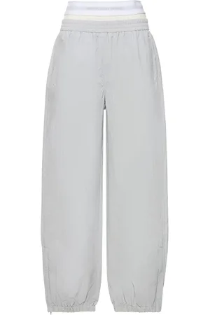 Alexander Wang Pantalones Deportivos De Nylon Con Ribete Elástico
