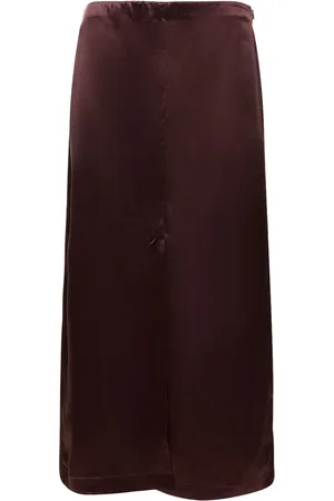 Loulou Studio Falda Midi De Seda