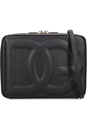Dolce & Gabbana Bolso Camera Grande De Piel Con Logo