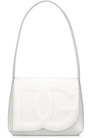 Dolce & Gabbana Bolso De Hombro De Piel Con Logo