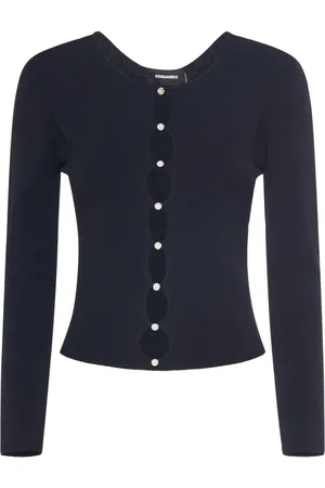 Dsquared2 Top De Punto De Viscosa Con Perlas