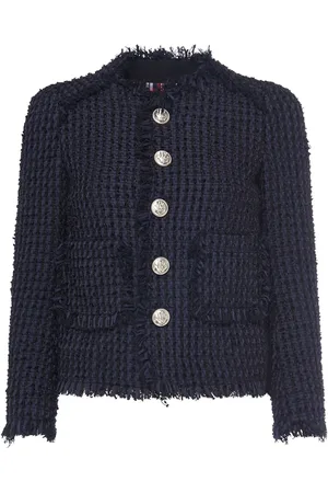 Dsquared2 Chaqueta De Tweed Bouclé Sin Cuello