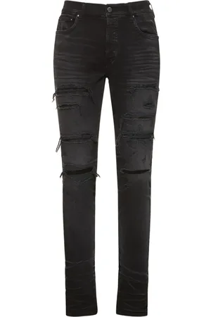 AMIRI Jeans De Algodón Con Lentejuelas