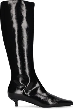 Totême Botas Altas De Piel 35mm