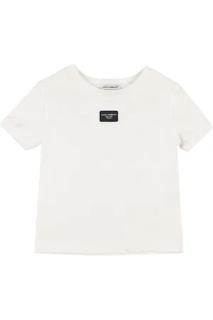 Dolce & Gabbana Camiseta De Algodón Con Logo