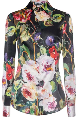 Dolce & Gabbana Camisa De Satén De Seda