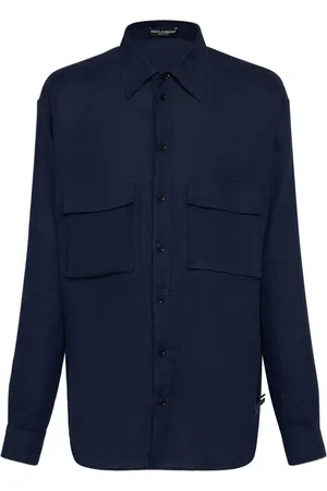 Dolce & Gabbana Camisa Oversize De Lino