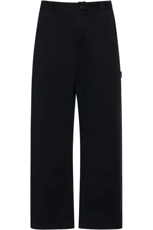 Dolce & Gabbana Pantalones De Gabardina De Algodón