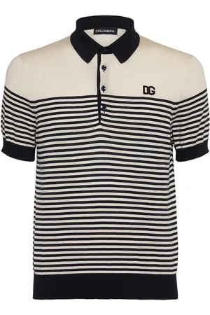 Dolce & Gabbana Polo De Punto De Sed