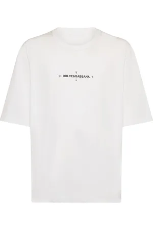 Dolce & Gabbana Camiseta Oversize De Jersey De Algodón