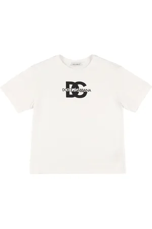 Dolce & Gabbana Camiseta De Jersey De Algodón Con Logo
