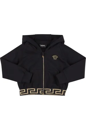 VERSACE Sudadera De Algodón Con Capucha