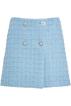 VERSACE Minifalda De Tweed
