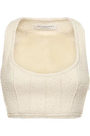 Serafini Top Corto De Bouclé