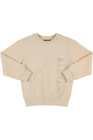 Balmain Sudadera De Algodón Orgánico